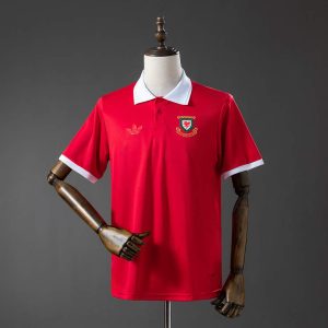 Wales 2026 150-årsjubileumsutgave Rød Fotballdrakt Herre